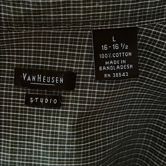 Men’s Van Heusen Button Down Size L - Picture 4 of 4